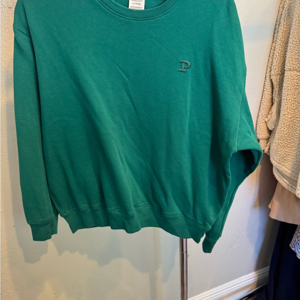 Green Crewneck Sweater
